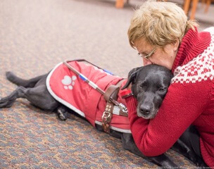 Guiding Eyes grads Dolores and Savannah