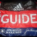 Star's Race Bib for the Boston Marathon