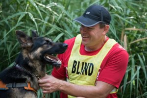 Richard and Klinger bonding after a jog