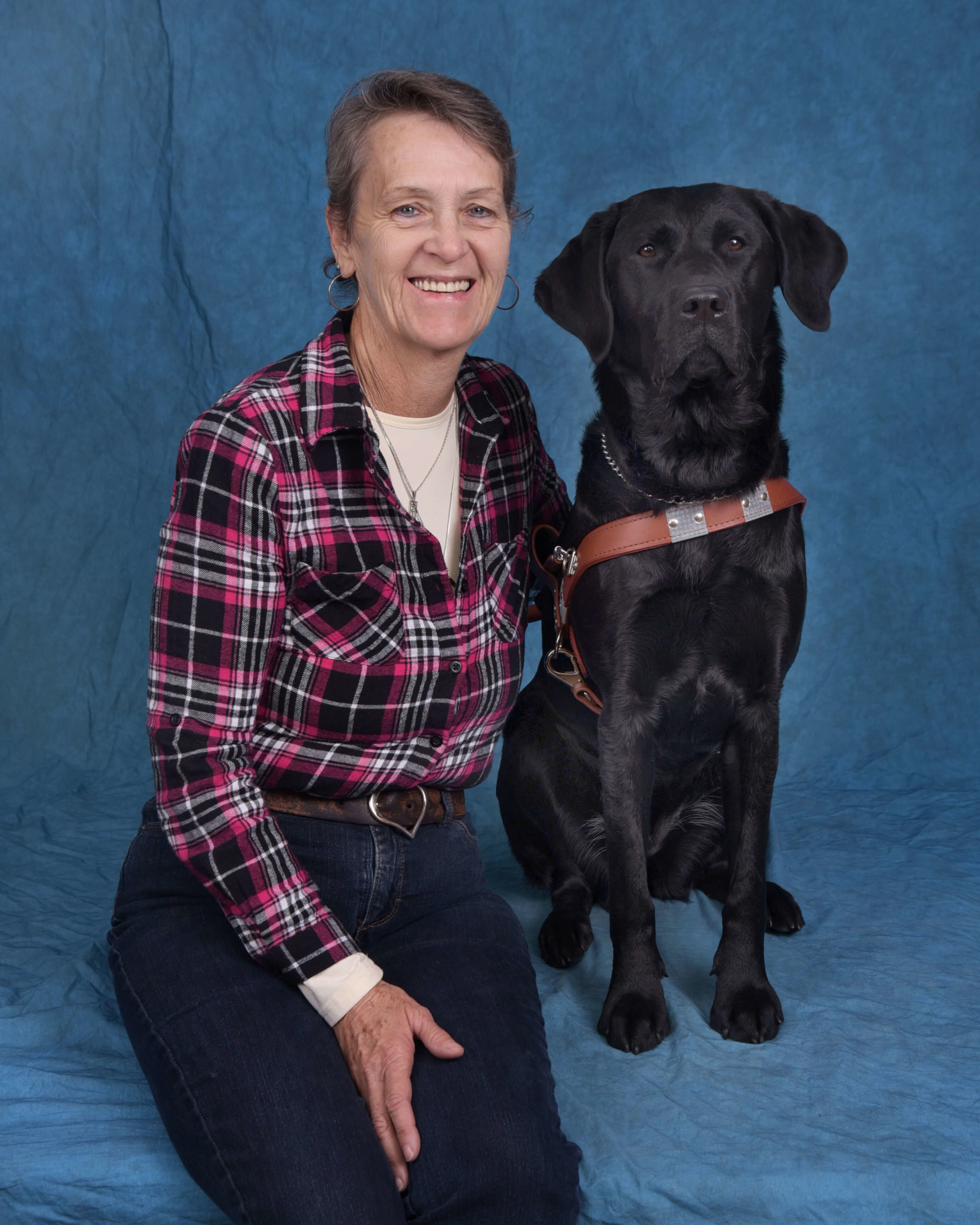 Graduate Bonnie and guide dog Shirley