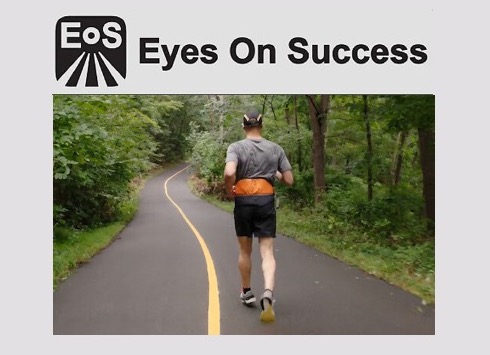 Eyes on Success logo and Project Guidelines -Thomas Panek running