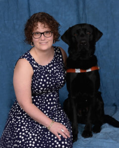Pennsylvania resident Elaine with Guiding Eyes guide dog, Kyle