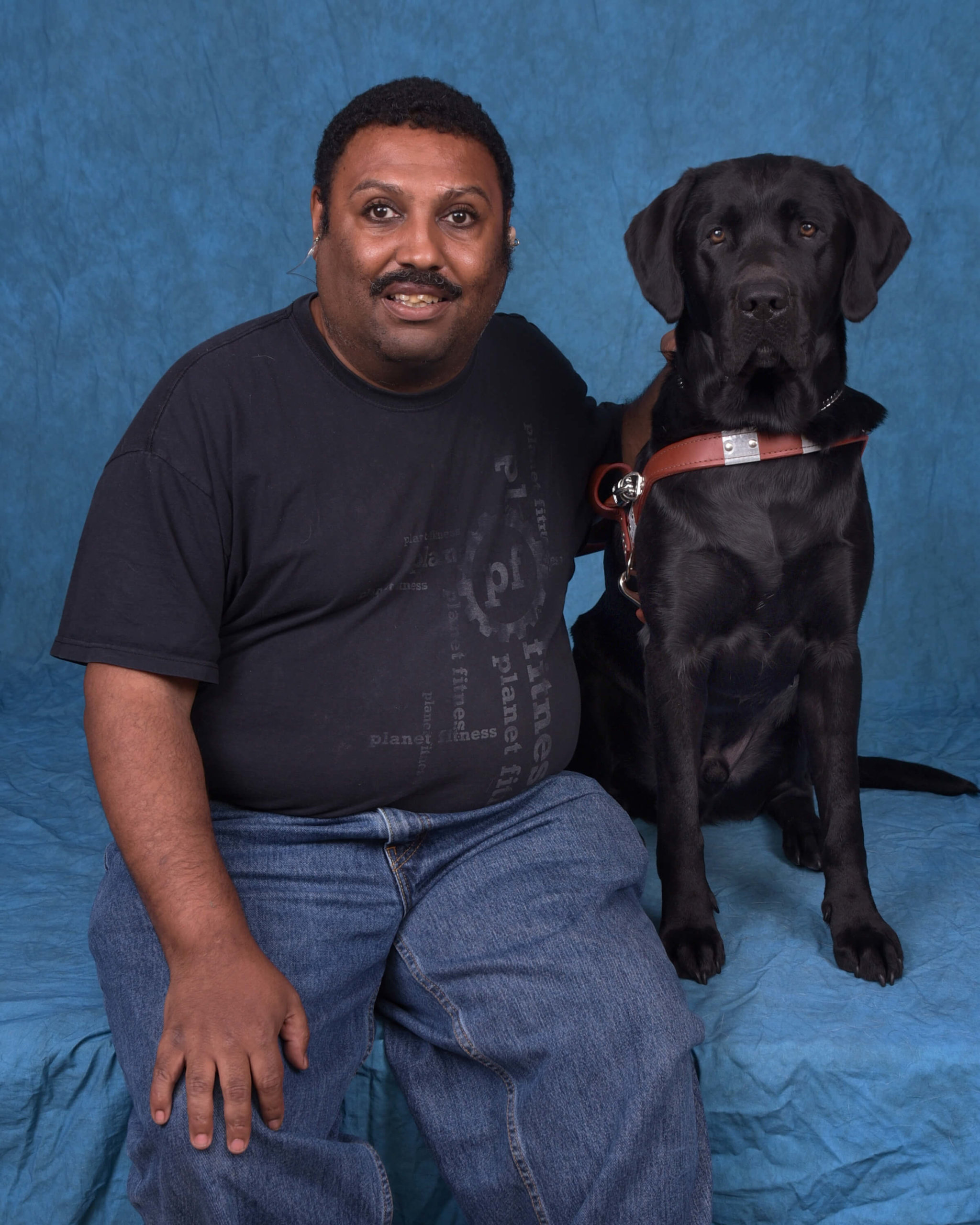 Graduate Jose & Guide Dog Nitro