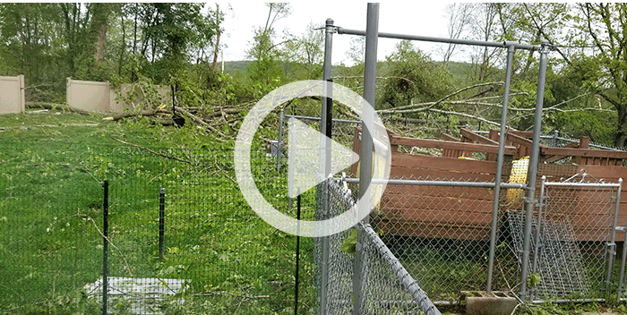 Video link to Big Dog Area damage at the CDC