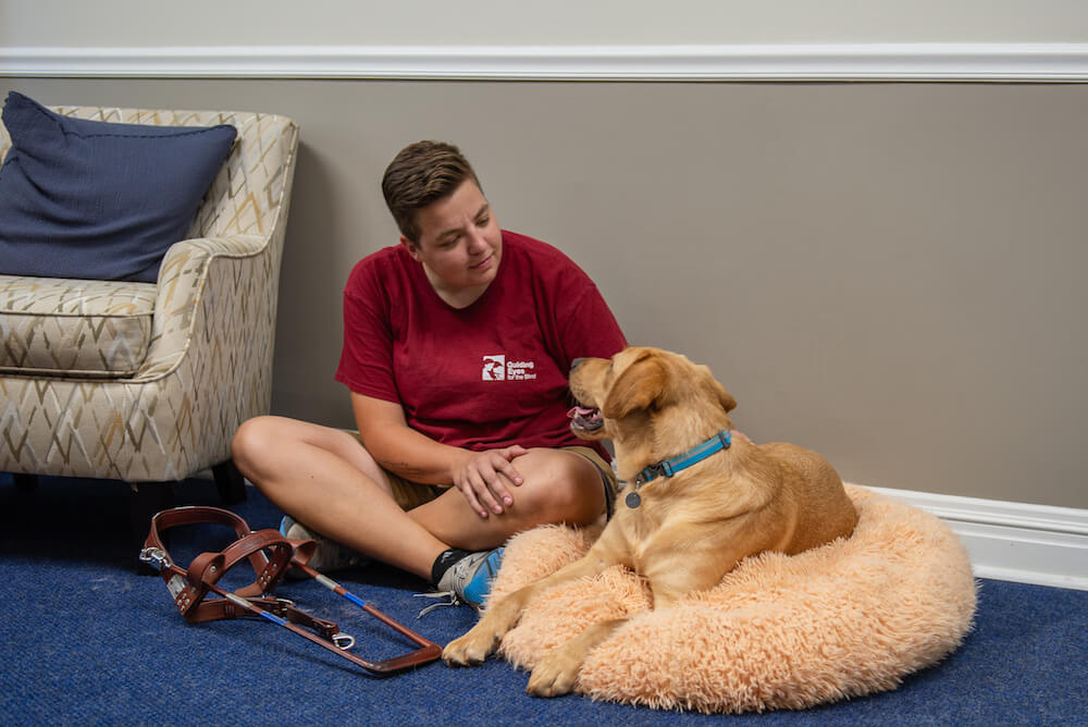 staff providing love and massage indoors