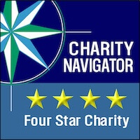 Charity Navigator Four star Charity badge