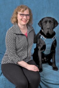 Kathy Nimmer and Tate's portrait