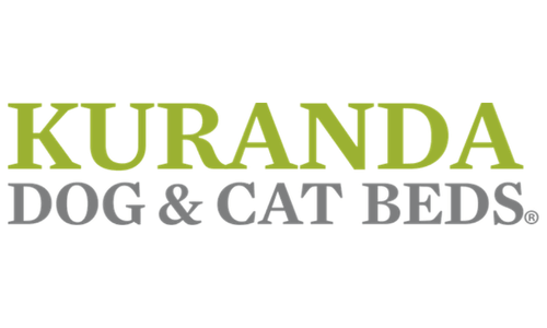 KURANDA in light green text with Dog & Cat Beds written below in smaller grey font